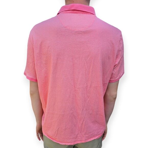Ted Baker Coral/Pink Polo Shirt - Picture 6 of 8